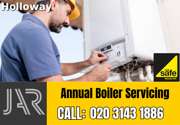 annual boiler servicing Holloway